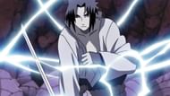 Sasuke’s chidori (Image via Naruto Anime)